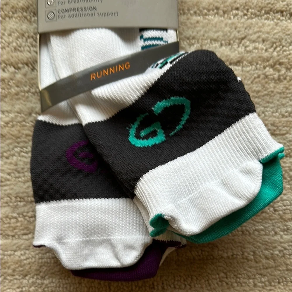 Champion C9 Premium Maximum Performance Running Socks Low Cut Compression White